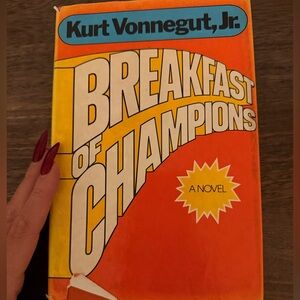 Breakfast of Champions KURT VONNEGUT JR 1973 RARE SEVENTH PRINTING OF 1973 OG